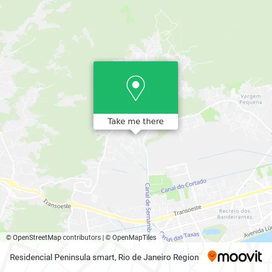 Residencial Peninsula smart map