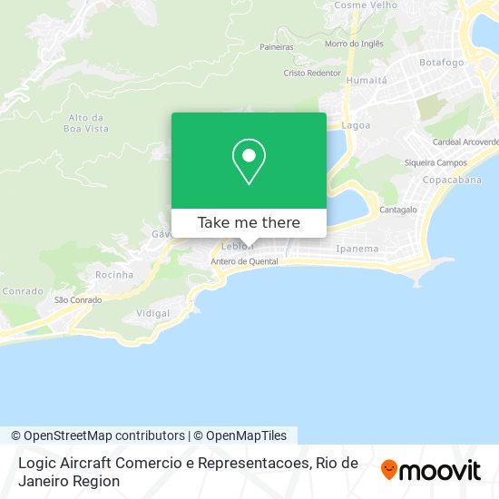 Logic Aircraft Comercio e Representacoes map