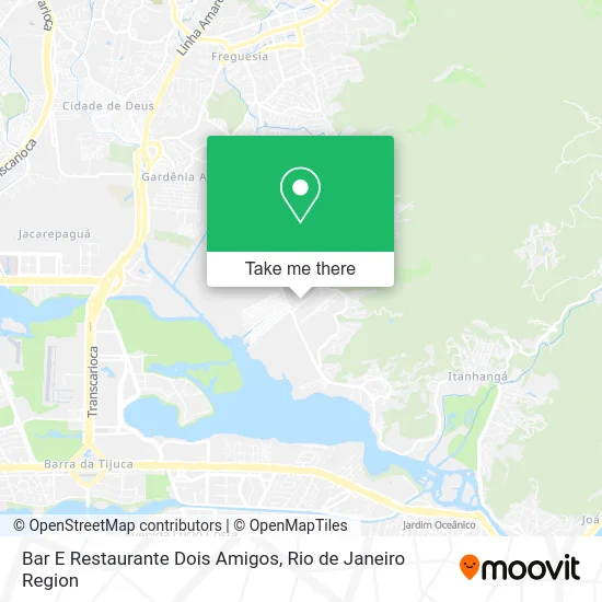 Bar E Restaurante Dois Amigos map