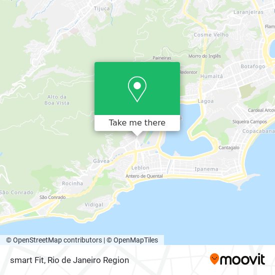 Mapa smart Fit