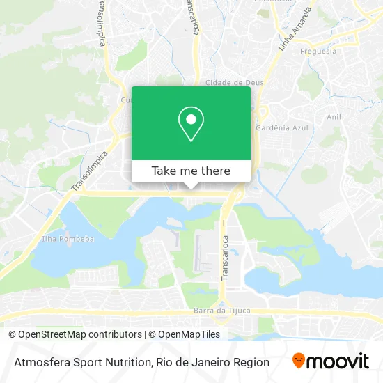 Atmosfera Sport Nutrition map