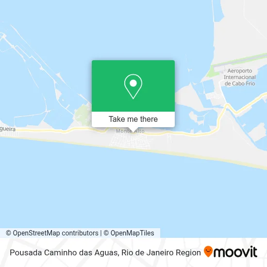 Pousada Caminho das Aguas map