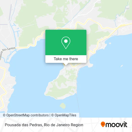 Pousada das Pedras map