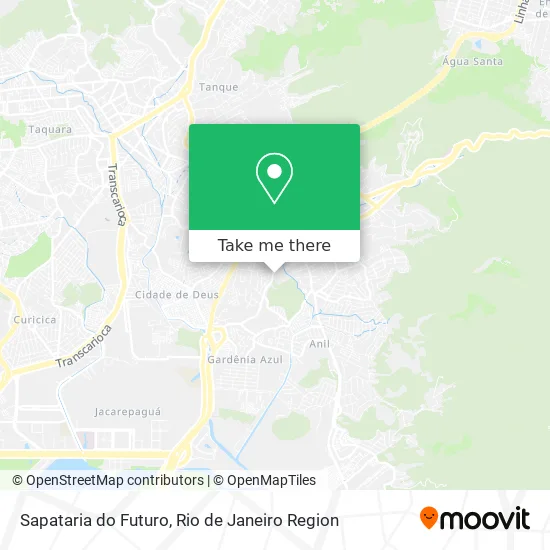 Sapataria do Futuro map