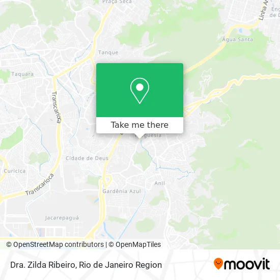 Dra. Zilda Ribeiro map