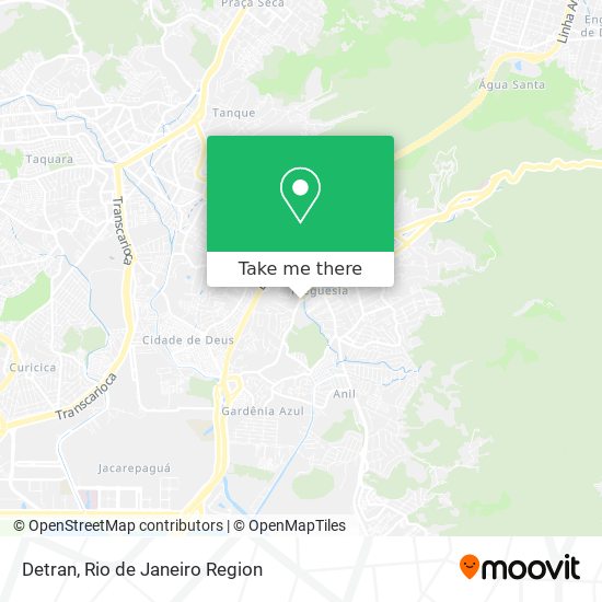 Mapa Detran