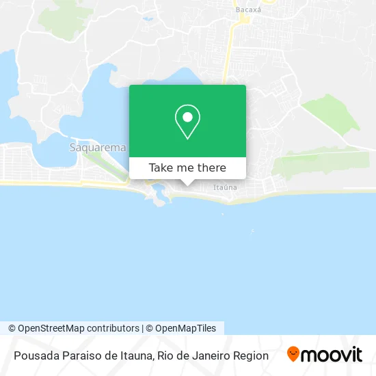 Pousada Paraiso de Itauna map