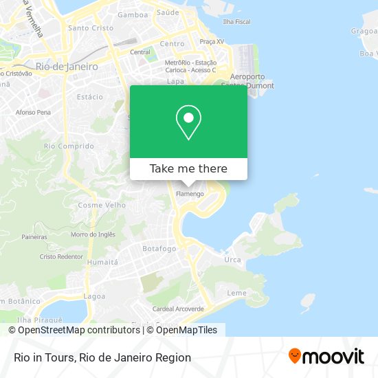 Mapa Rio in Tours
