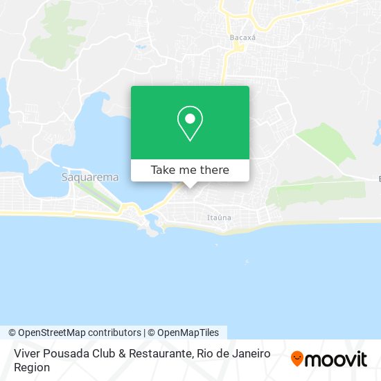 Mapa Viver Pousada Club & Restaurante