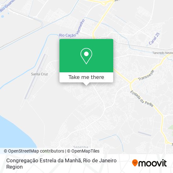 Congregação Estrela da Manhã map