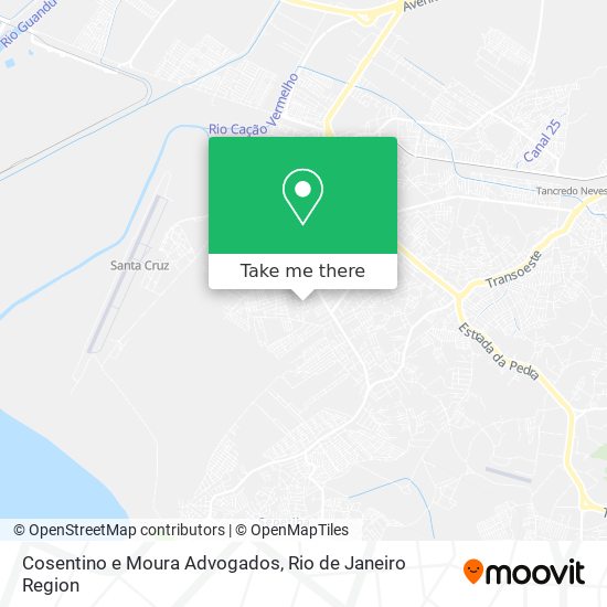 Cosentino e Moura Advogados map