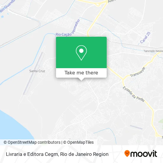Livraria e Editora Cegm map