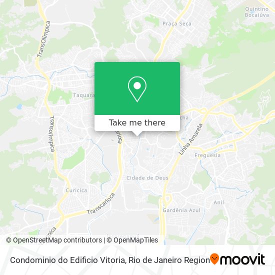 Condominio do Edificio Vitoria map