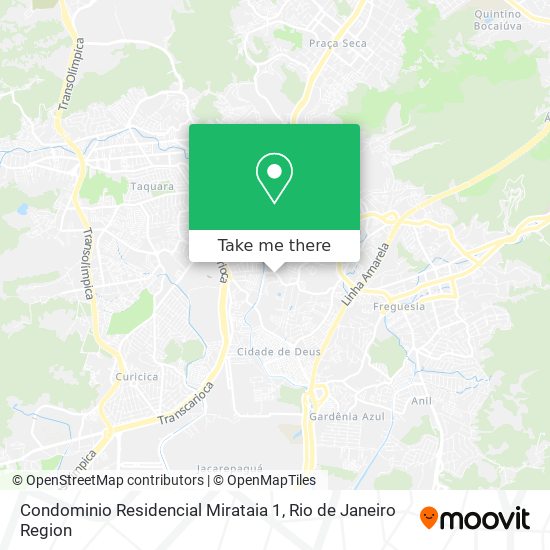Condominio Residencial Mirataia 1 map