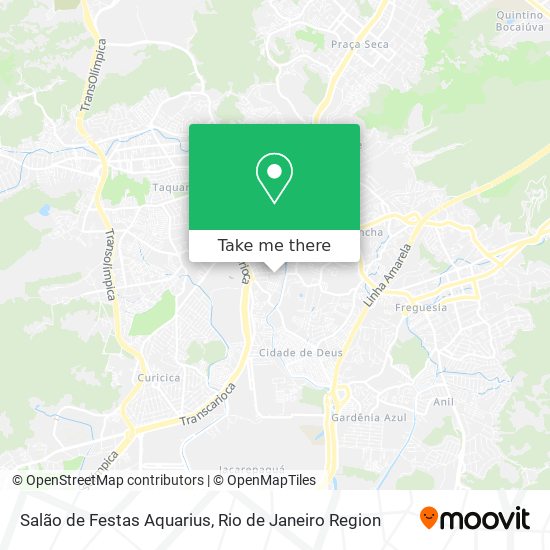 Salão de Festas Aquarius map