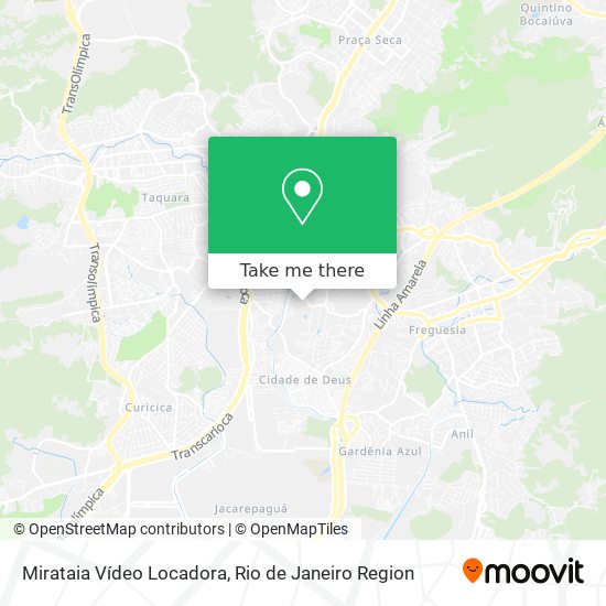Mirataia Vídeo Locadora map