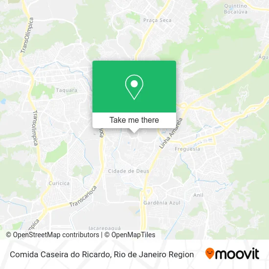 Comida Caseira do Ricardo map