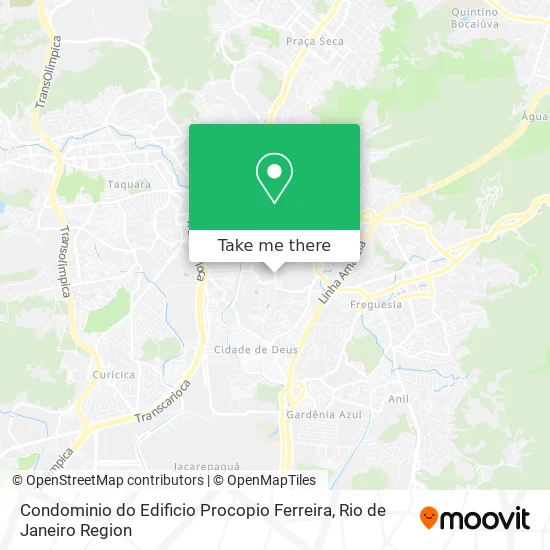 Condominio do Edificio Procopio Ferreira map