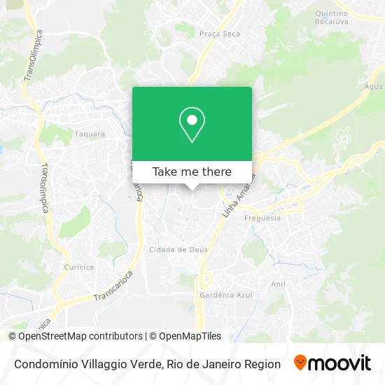 Condomínio Villaggio Verde map