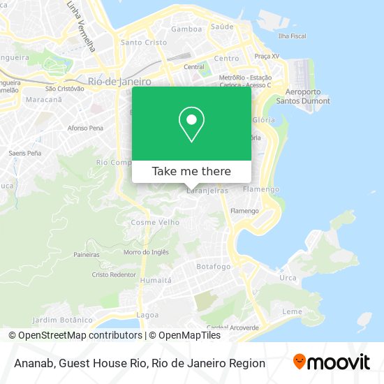 Mapa Ananab, Guest House Rio