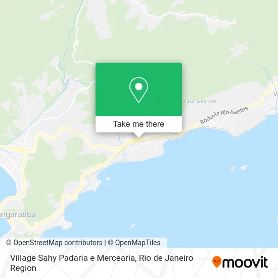 Village Sahy Padaria e Mercearia map