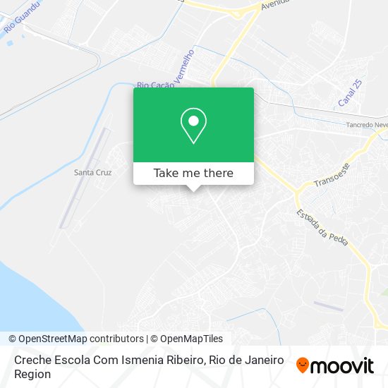 Mapa Creche Escola Com Ismenia Ribeiro