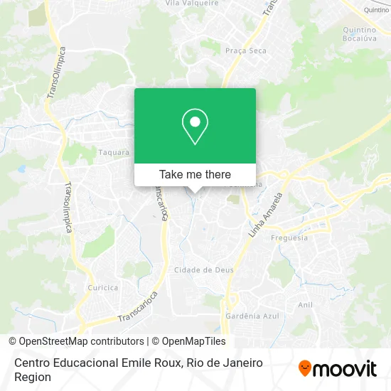 Centro Educacional Emile Roux map