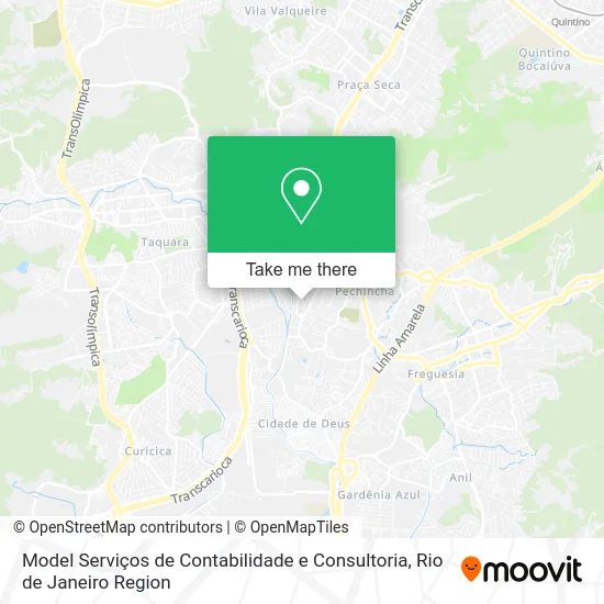 Model Serviços de Contabilidade e Consultoria map