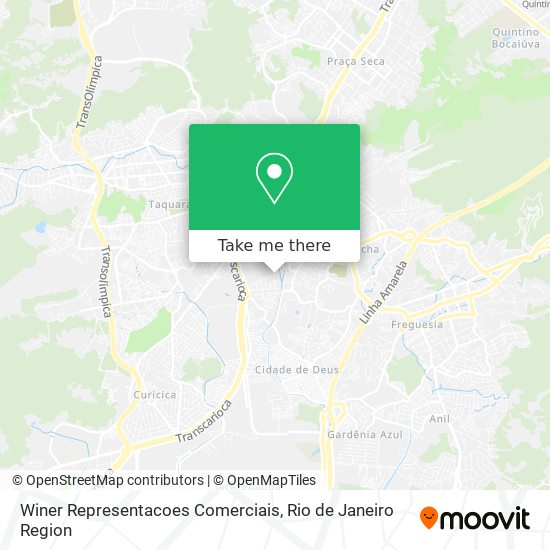 Mapa Winer Representacoes Comerciais