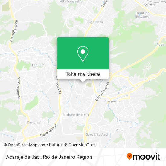 Acarajé da Jaci map