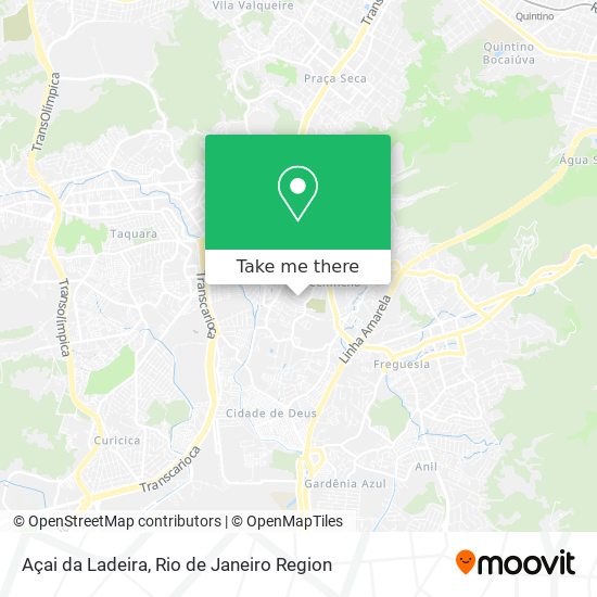 Açai da Ladeira map