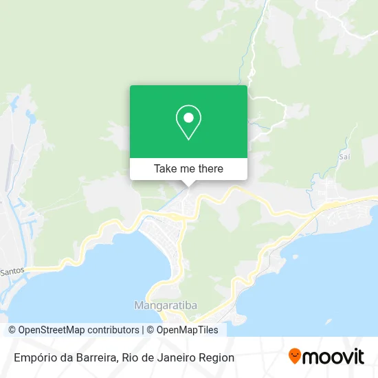 Empório da Barreira map