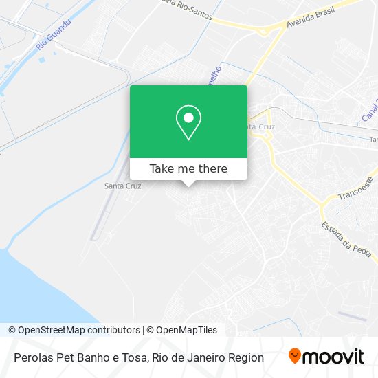 Perolas Pet Banho e Tosa map