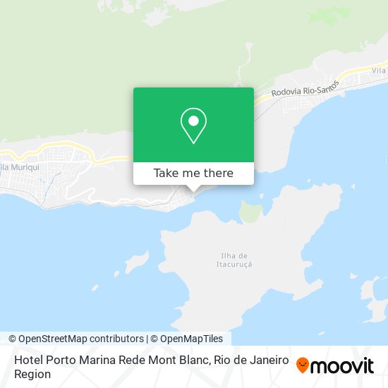 Hotel Porto Marina Rede Mont Blanc map