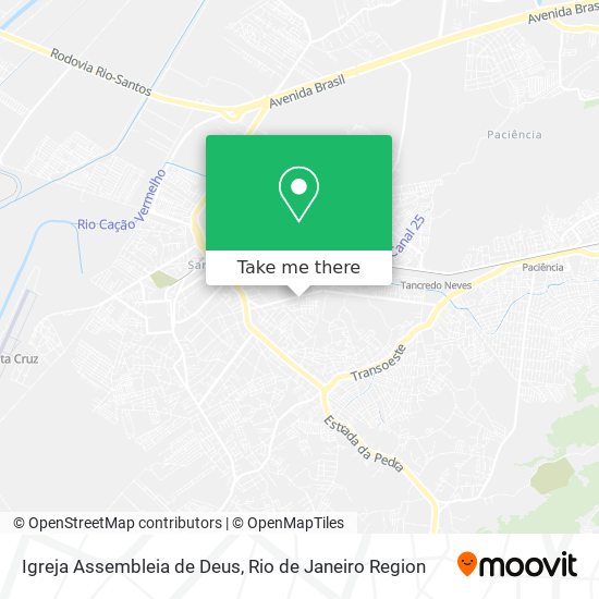 Igreja Assembleia de Deus map