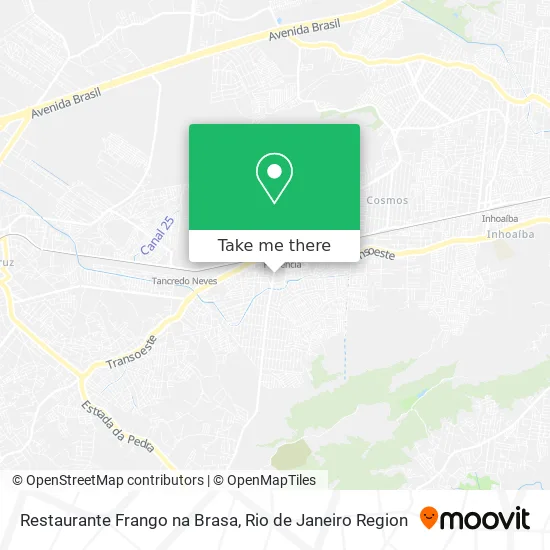 Restaurante Frango na Brasa map