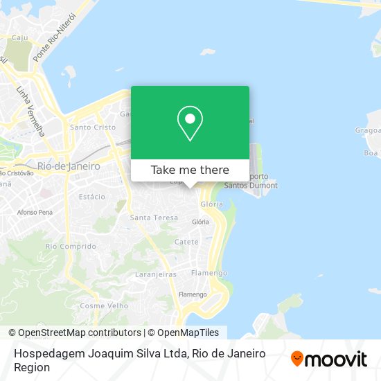 Mapa Hospedagem Joaquim Silva Ltda