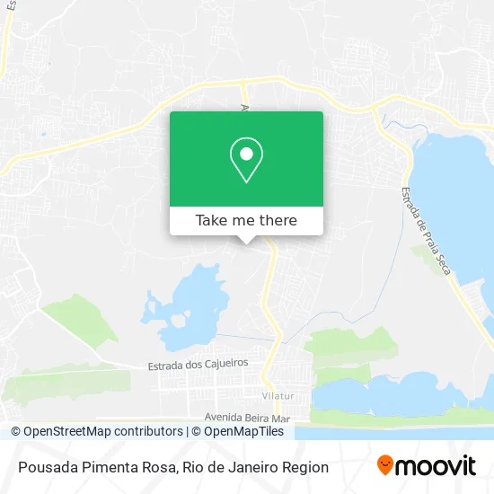 Pousada Pimenta Rosa map