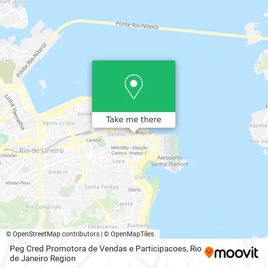 Peg Cred Promotora de Vendas e Participacoes map