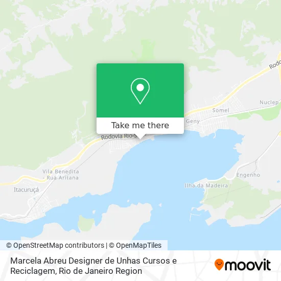 Marcela Abreu Designer de Unhas Cursos e Reciclagem map