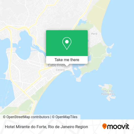 Hotel Mirante do Forte map