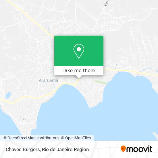 Chaves Burgers map