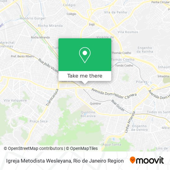 Igreja Metodista Wesleyana map