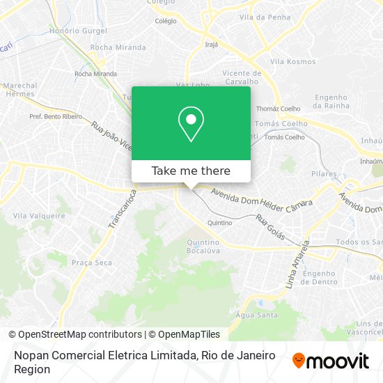 Nopan Comercial Eletrica Limitada map