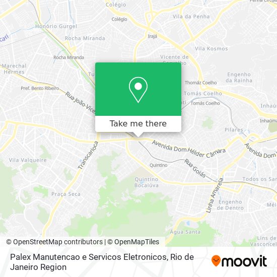 Mapa Palex Manutencao e Servicos Eletronicos