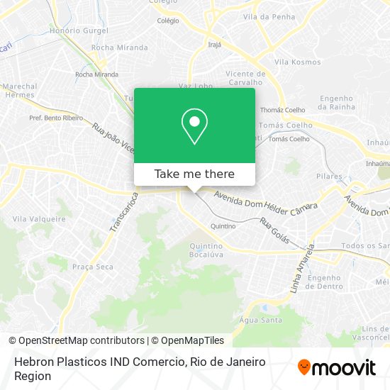 Mapa Hebron Plasticos IND Comercio