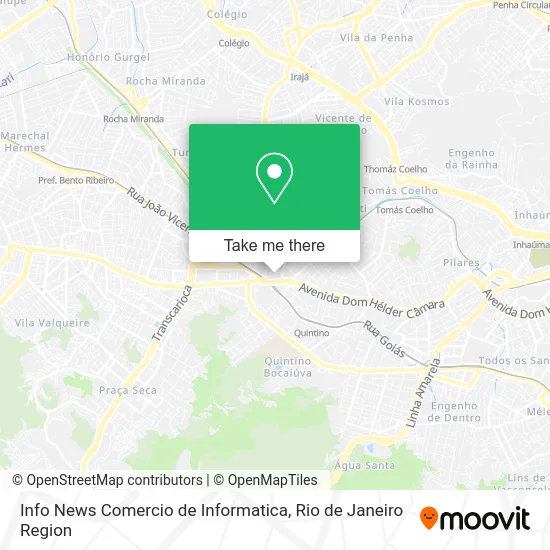 Info News Comercio de Informatica map