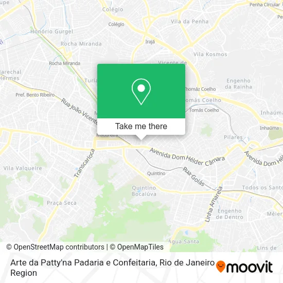 Arte da Patty'na Padaria e Confeitaria map