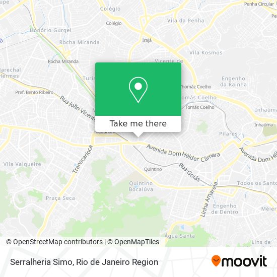 Serralheria Simo map