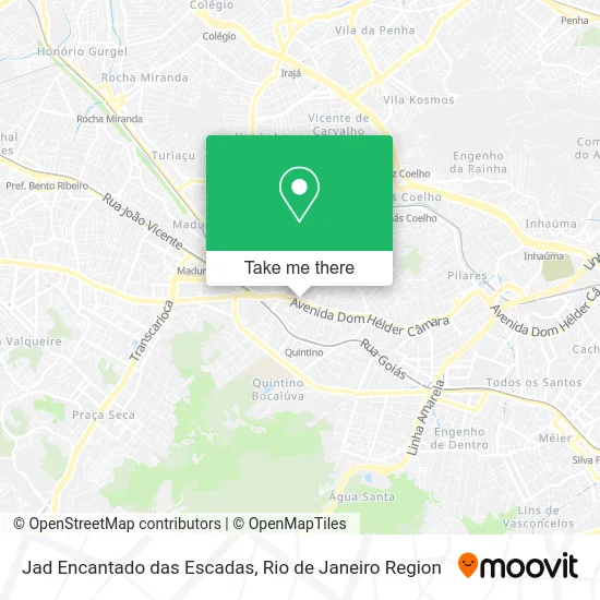 Jad Encantado das Escadas map